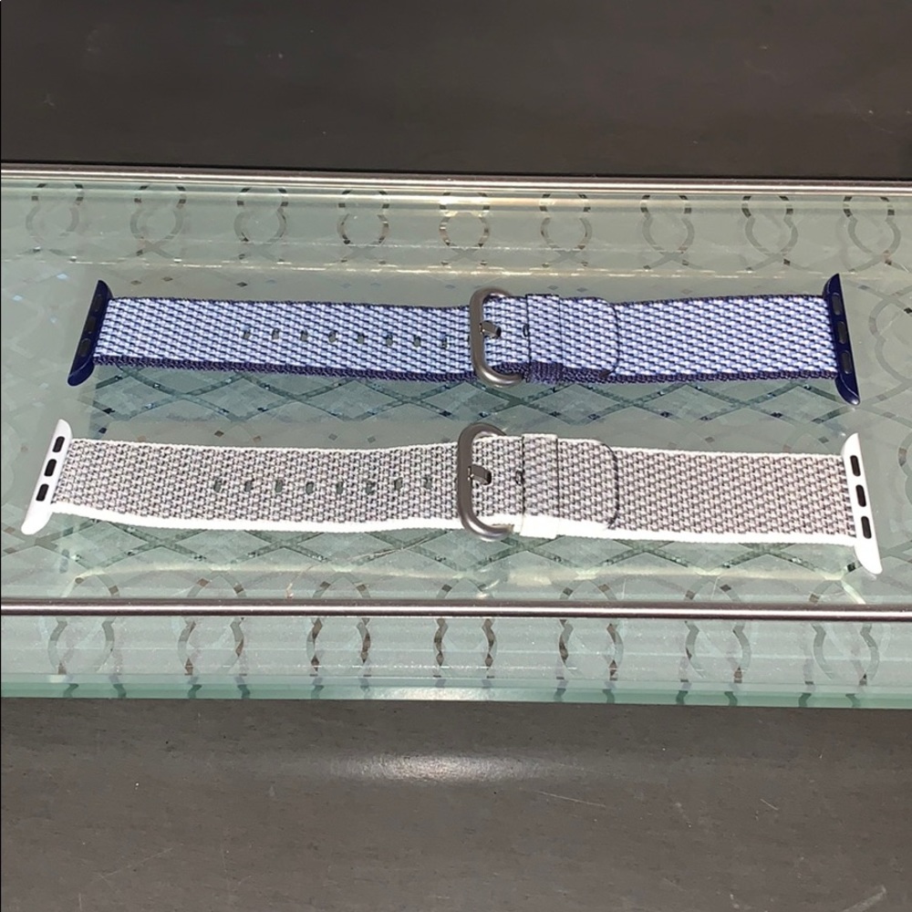 Apple Watch 38mm Woven Nylon bands 2 pack